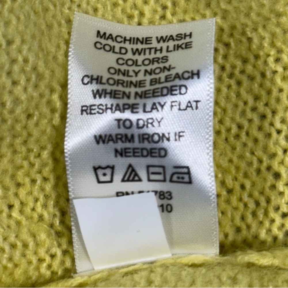 Maurices Women’s Sunny‎ Yellow V-Neck Sweater Long Sleeve Size XXL NEW/NWT - Picture 5 of 6
